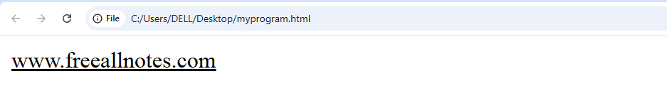 HTML Text Formatting